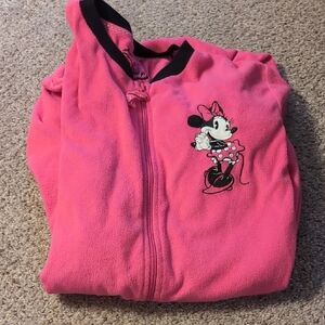Pink Minnie Mouse Onesie Pajamas